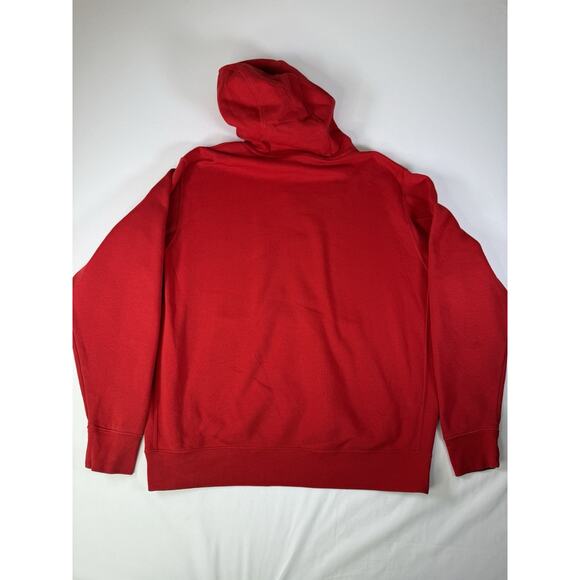 Nike Sportswear JDI Hoodie Jacket Mens Size Large Red Hooded Pullover Just Do It - Picture 8 of 8